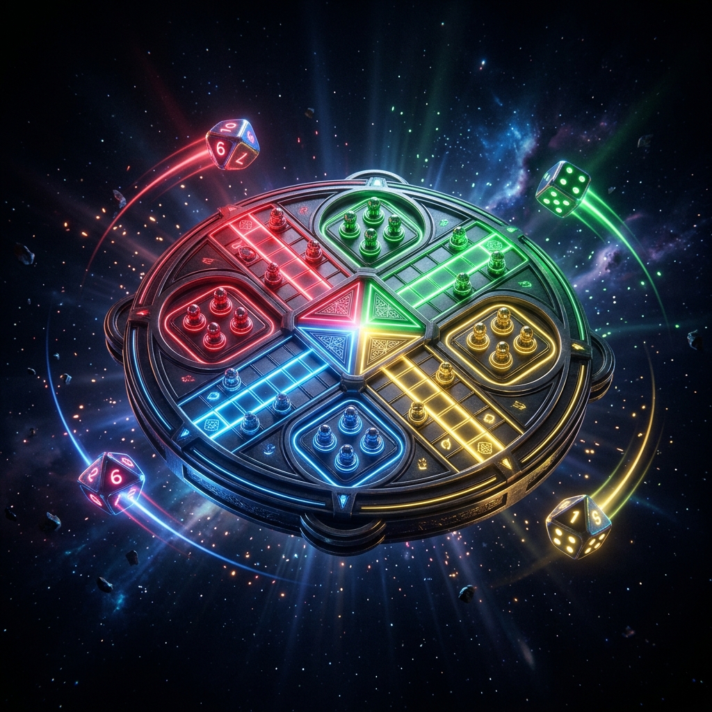 Futuristic Ludo Board